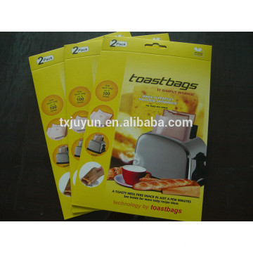 PTFE toaster bag, reusable more than 100 times PTFE toaster bag